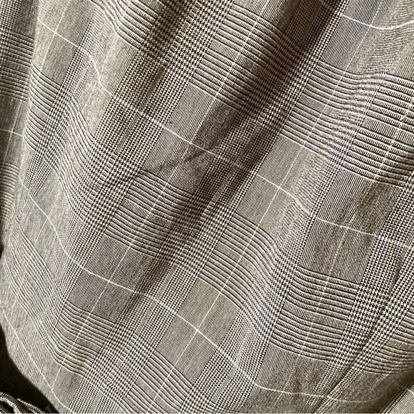 Michael Michael Kors Size 6 Brown Plaid Midi Dress - Picture 6 of 12